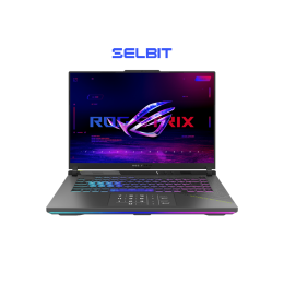Игровой ноутбук ASUS ROG Strix G16, Ryzen 9 9955HX3D, RTX 5070 Ti, IPS 2.5K 240Гц, RAM 16ГБ, SSD 1ТБ, G614FR, Windows 11 Home, Русская гравировка, Серо-зелёный