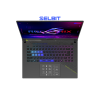 Игровой ноутбук ASUS ROG Strix G16, Ryzen 9 9955HX3D, RTX 5070 Ti, IPS 2.5K 240Гц, RAM 16ГБ, SSD 1ТБ, G614FR, Windows 11 Home, Русская гравировка, Серо-зелёный