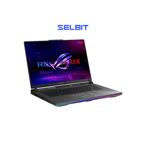 Игровой ноутбук ASUS ROG Strix G16, Ryzen 9 9955HX3D, RTX 5070 Ti, IPS 2.5K 240Гц, RAM 16ГБ, SSD 1ТБ, G614FR, Windows 11 Home, Русская гравировка, Серо-зелёный