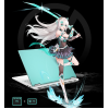 Игровой ноутбук ASUS TUF Gaming 6 Pro Ryzen 9 9955HX, IPS 2.5K 165Гц, RTX 5060, RAM 16ГБ, SSD 1ТБ, FA608EP, Windows 11 Home, Русская гравировка, Бело-Бирюзовый