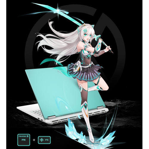 Игровой ноутбук ASUS TUF Gaming 6 Pro Ryzen 9 9955HX, IPS 2.5K 165Гц, RTX 5060, RAM 16ГБ, SSD 1ТБ, FA608EP, Windows 11 Home, Русская гравировка, Бело-Бирюзовый