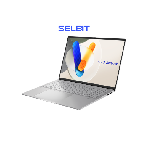Ноутбук Asus Vivobook  Pro 16, Ultra 5 225H, OLED 2.5K 144Гц, RAM 32ГБ, SSD 1ТБ, UX5606SA255, Windows 11 Home, Русская гравировка, Серебристый