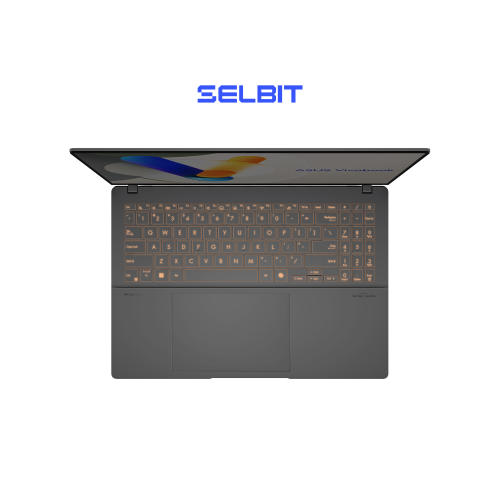 Ноутбук Asus Vivobook  Pro 16, Ultra 5 225H, OLED 2.5K 144Гц, RAM 32ГБ, SSD 1ТБ, UX5606SA255, Windows 11 Home, Русская гравировка, Серебристый