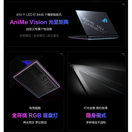 Игровой ноутбук Asus Rog Strix G18 Pluse, Ultra 9 275HX, Mini-LED 2.5K 240Гц, RTX 5090, RAM 64ГБ, SSD 2ТБ, G835LX, Windows 11 Home, Русская гравировка, Черный