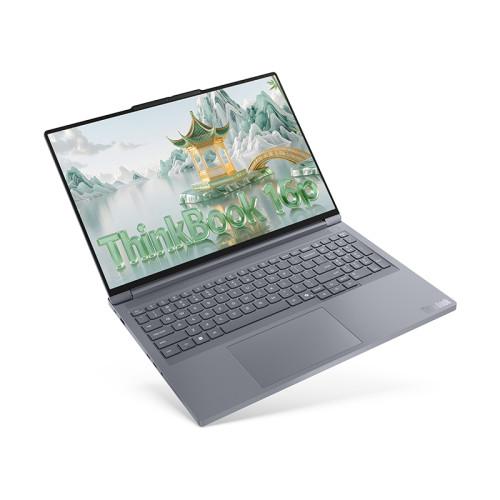 Игровой ноутбук Lenovo ThinkBook 16p, Ryzen 9 8945HX, IPS 2.5K 240Гц, RTX 5060, RAM 16ГБ, SSD 1ТБ, Windows 11 Home, Русская гравировка, Серый