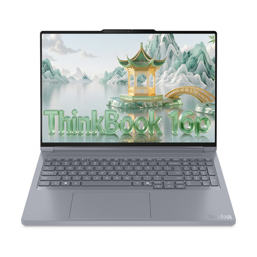 Игровой ноутбук Lenovo ThinkBook 16p, Ryzen 9 8945HX, IPS 2.5K 240Гц, RTX 5060, RAM 16ГБ, SSD 1ТБ, Windows 11 Home, Русская гравировка, Серый