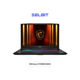 Купить 17.3" Игровой ноутбук MSI Katana 17 HX i9-14900HX RAM 16GB SSD 1TB RTX 5070 B14WGK-092CN Черный