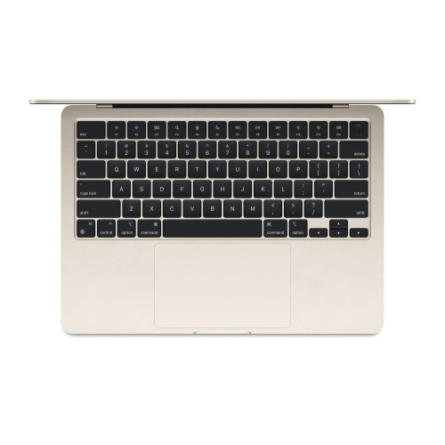 Ноутбук Apple MacBook Air 13.6'' M3, 16 ГБ/512 ГБ, 8 CPU/10 GPU, Starlight, Русская раскладка, Windows 11 Home