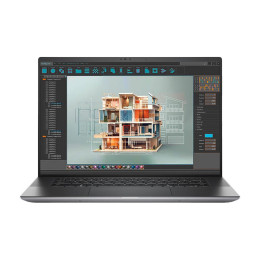 Ноутбук Dell Precision 5690, 16" сенсорный, 32ГБ/2ТБ, U7 155H, RTX 3500 Ada, серый, Русская раскладка, Windows 11 Home