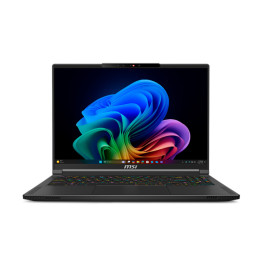 Игровой ноутбук MSI Stealth 16 AI+ Studio 2024, 16'', 32 ГБ/1 ТБ, AI 9 HX370, RTX 4060, чёрный, Русская раскладка, Windows 11 Home