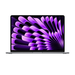 Ноутбук Apple MacBook Air 15" M3, 16 ГБ/512 ГБ, 8 CPU/10 GPU, Space Gray, Русская раскладка, Windows 11 Home