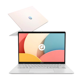 Ноутбук Asus A Bean 14 Air, 14", Enjoy Edition, 32 ГБ/1 ТБ, Ryzen 9 H 270, персиковый, Русская раскладка, Windows 11 Home