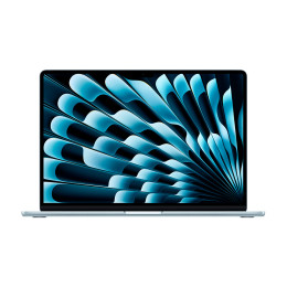 Ноутбук Apple MacBook Air 15.3'' M4, 16 ГБ/512 ГБ, 10CPU/10GPU, Sky Blue, Русская раскладка, Windows 11 Home