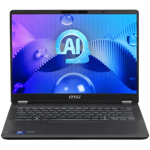 14" Ноутбук MSI Prestige 14 AI Evo C1MG-008RU серый