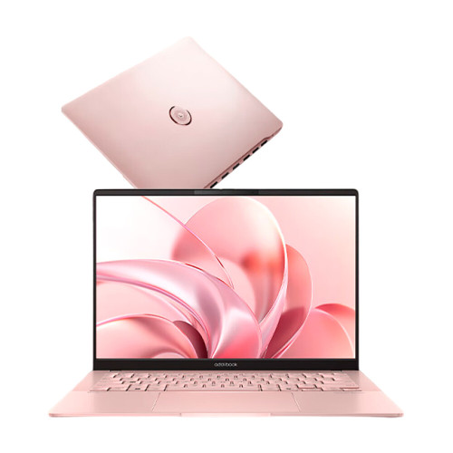 Ноутбук Asus A Bean 14 Air, 14", Fragrance Edition, 32 ГБ/1 ТБ, Ryzen AI 9 365, розовый, Русская раскладка, Windows 11 Home