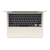 Ноутбук Apple MacBook Air 13.6'' M3, 16 ГБ/256 ГБ, 8 CPU/8 GPU, Starlight, Русская раскладка, Windows 11 Home