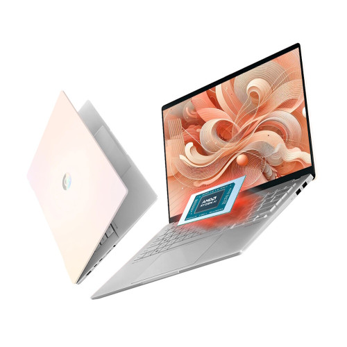 Ноутбук Asus A Bean 14 Air, 14", 32 ГБ/1 ТБ, R9-8945H, Radeon 780M, персиковый, Русская раскладка, Windows 11 Home