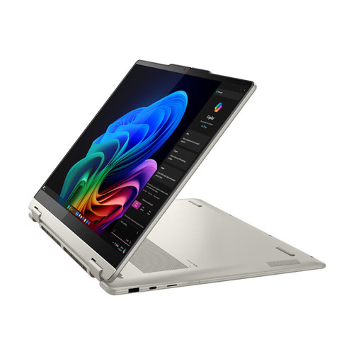 Ноутбук Lenovo Yoga 360 14 AI, 14", 32 ГБ/1 ТБ, Ultra7 258V, серебристый, английская раскладка
