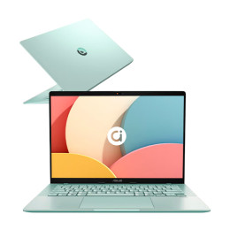 Ноутбук Asus A Bean 14 Air, 14", Enjoy Edition, 32 ГБ/1 ТБ, Ryzen 9 H 270, зелёный, Русская раскладка, Windows 11 Home