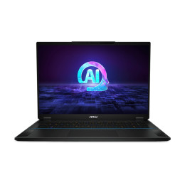 Ноутбук MSI Stealth 18 AI Studio, 18'', 64 ГБ/2 ТБ, Ultra 9 185H, RTX 4090, черный, Русская раскладка, Windows 11 Home