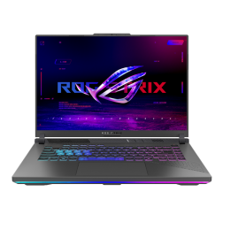 Игровой ноутбук ASUS ROG Strix G16, Ryzen 9 8940HX, RTX 5070 Ti, IPS 2.5K 165Гц, RAM 16ГБ, SSD 1ТБ, G614PR, Windows 11 Home, Русская гравировка, Cерый
