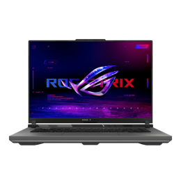 Игровой ноутбук ASUS ROG Strix G16, Ryzen 9 9955HX, RTX 5070 Ti, IPS 2.5K 240Гц, RAM 16ГБ, SSD 1ТБ, G614FR, Windows 11 Home, Русская гравировка,Серый