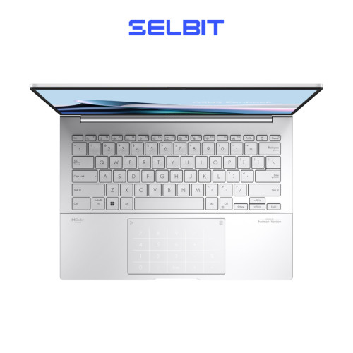 Купить 14" Ноутбук ASUS Zenbook 14 Ultra 9 285H OLED 2.8K 120Гц 32ГБ 1ТБ UX3405CA Серебристый