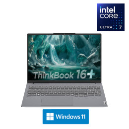 Купить 16" Ноутбук Lenovo ThinkBook 16+ G7+ Ultra 7 255H IPS 3.2K 120Гц 32ГБ 1ТБ 21TL0001CD Cерый